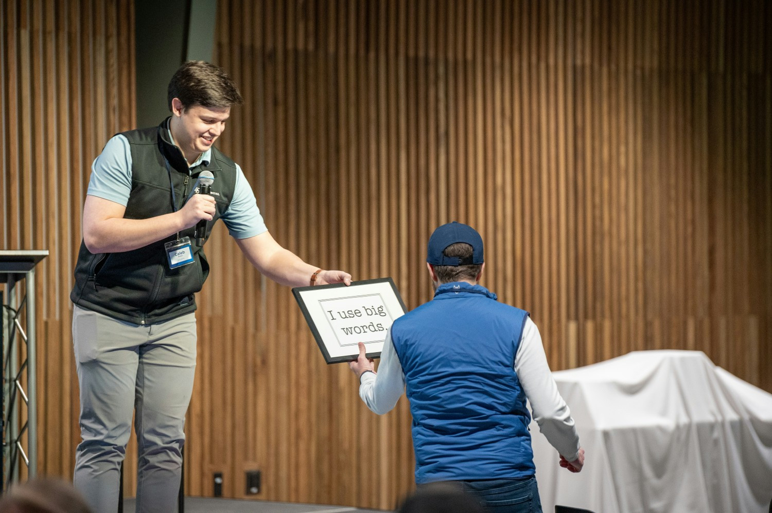 “One of our Co-Founders, Hunter Lloyd, speaking at our annual SUMMIT conference about firm updates.”