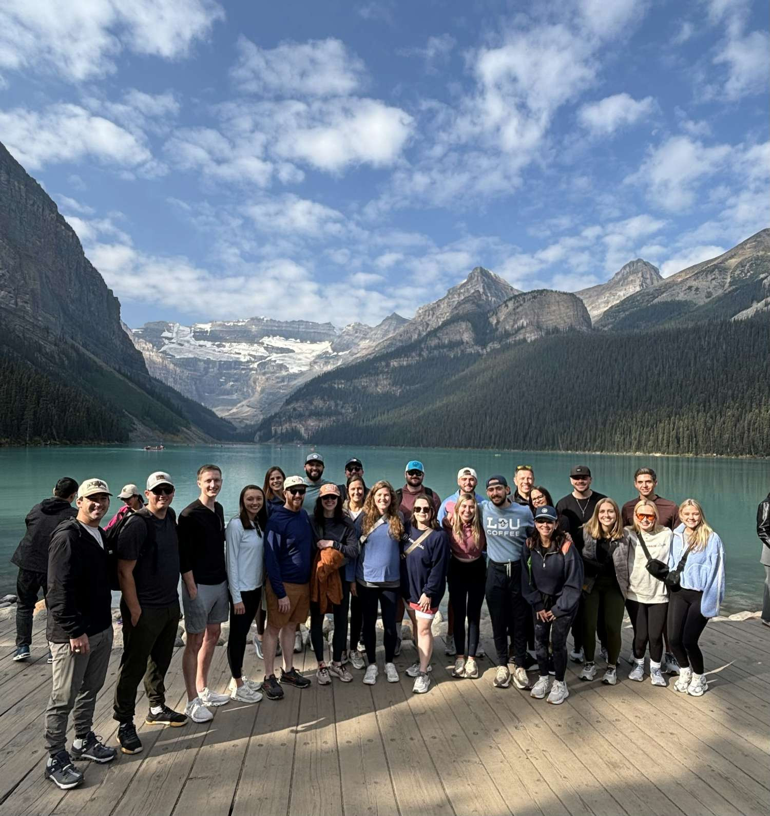 A select group of advisors enjoying their earned trip to Banff, Canada. 