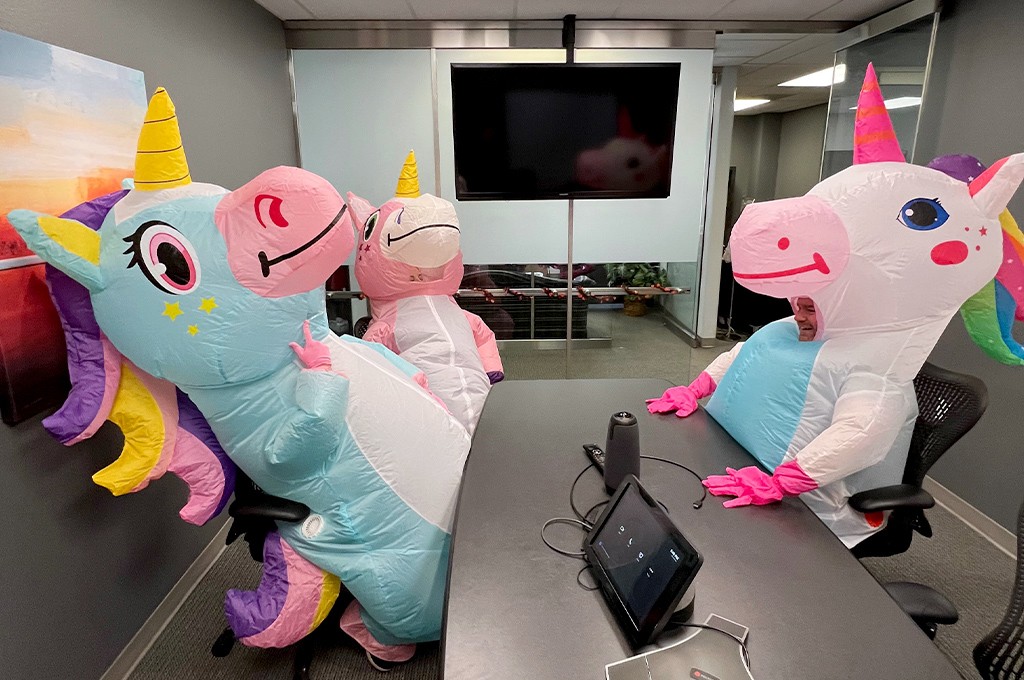 Our coworkers really are unicorns! There’s never a dull moment here at K2HQ — and we like it that way. 