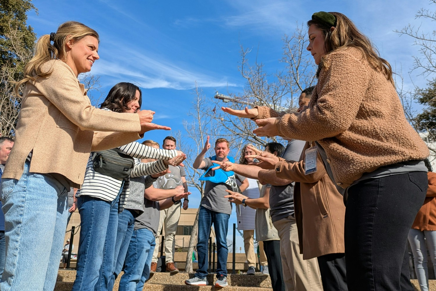 A showdown of quick moves and endless laughs—our annual Rock, Paper, Scissors competition never disappoints!