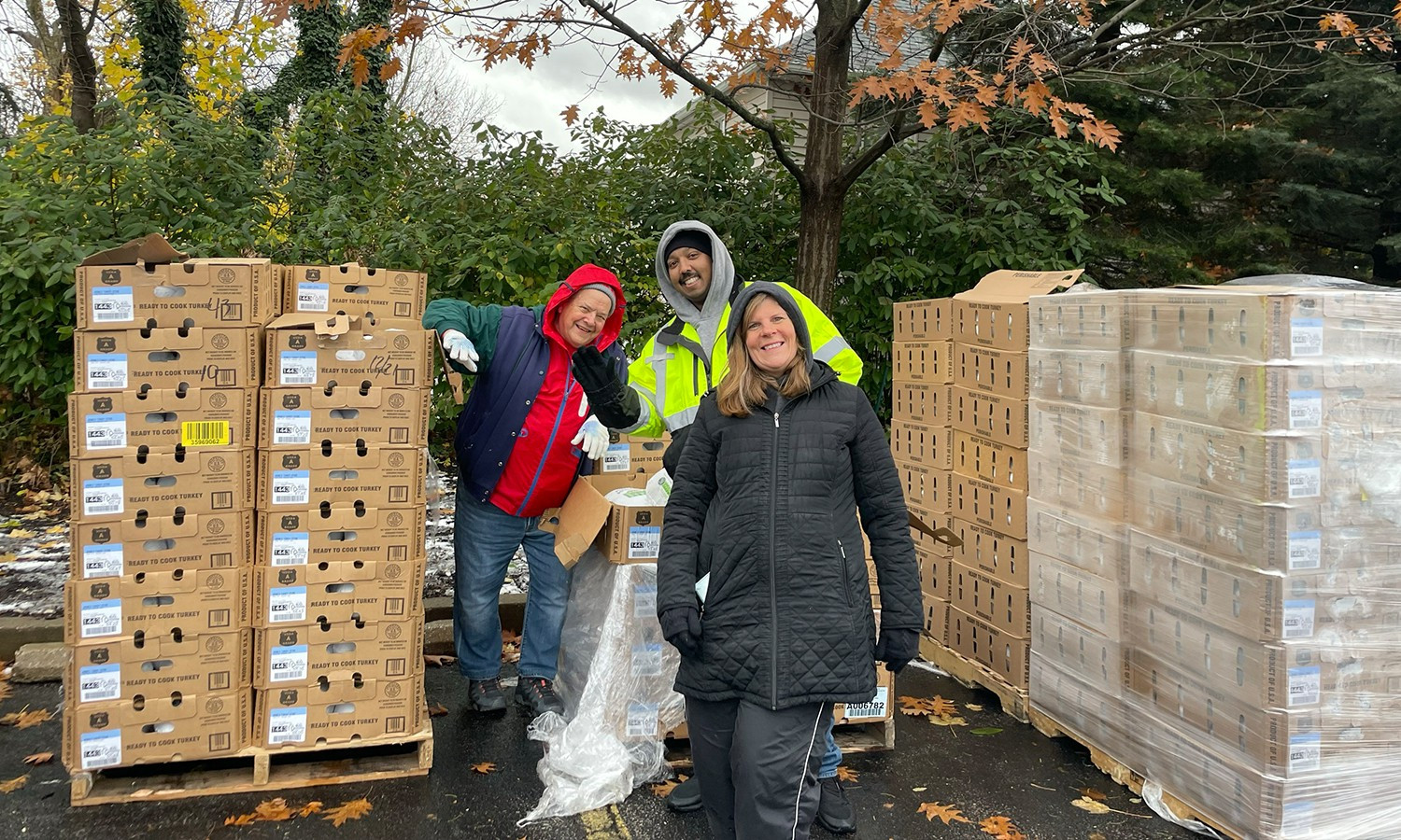 Thanksgiving volunteer event