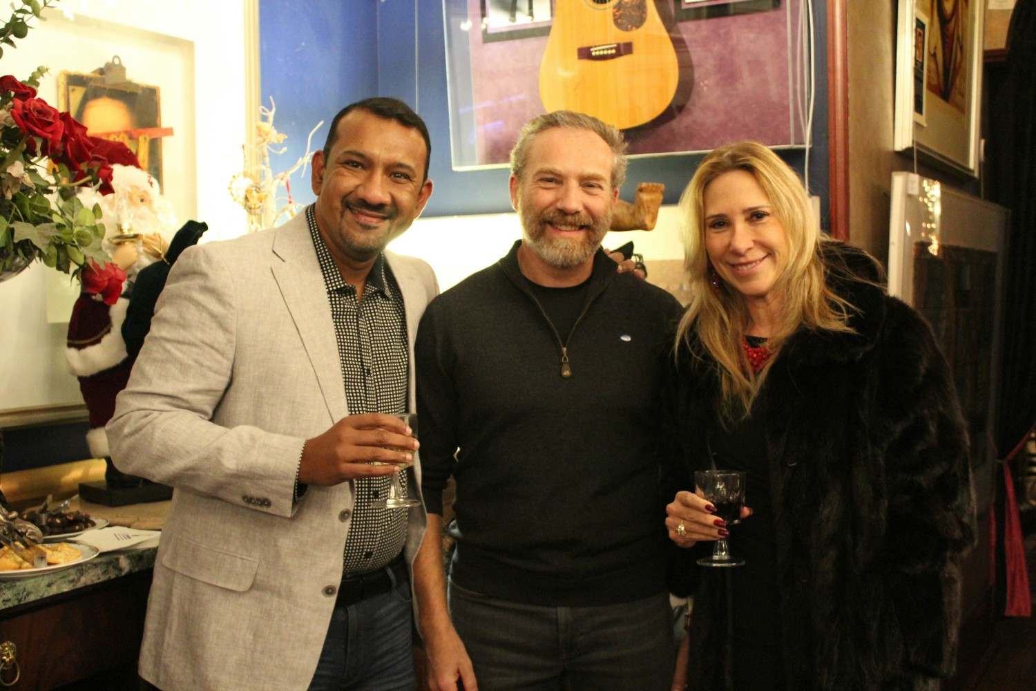 Team at the Holiday Party