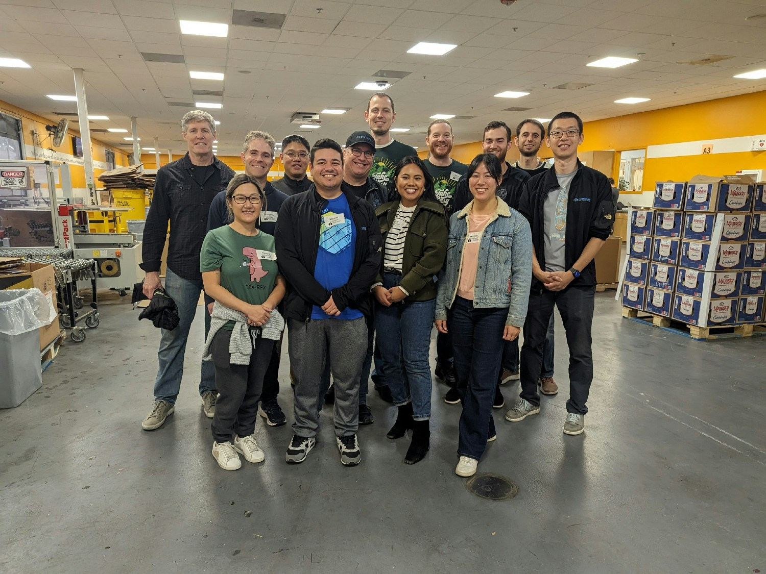 The Santa Clara HQ team giving back to the community