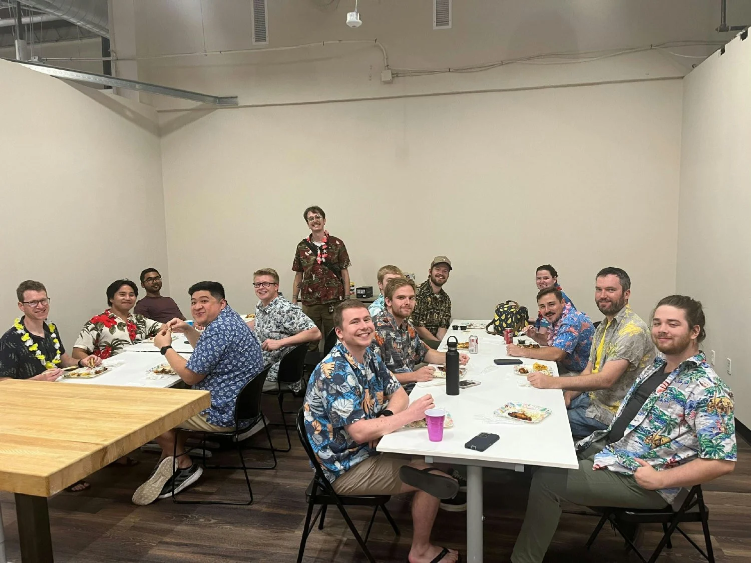 Hawaiian Shirt Day at WHQ