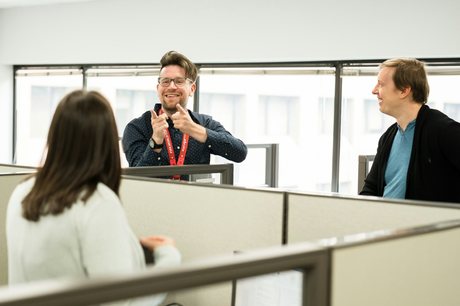 We encourage our staff to have fun and bring their unique selves at work.