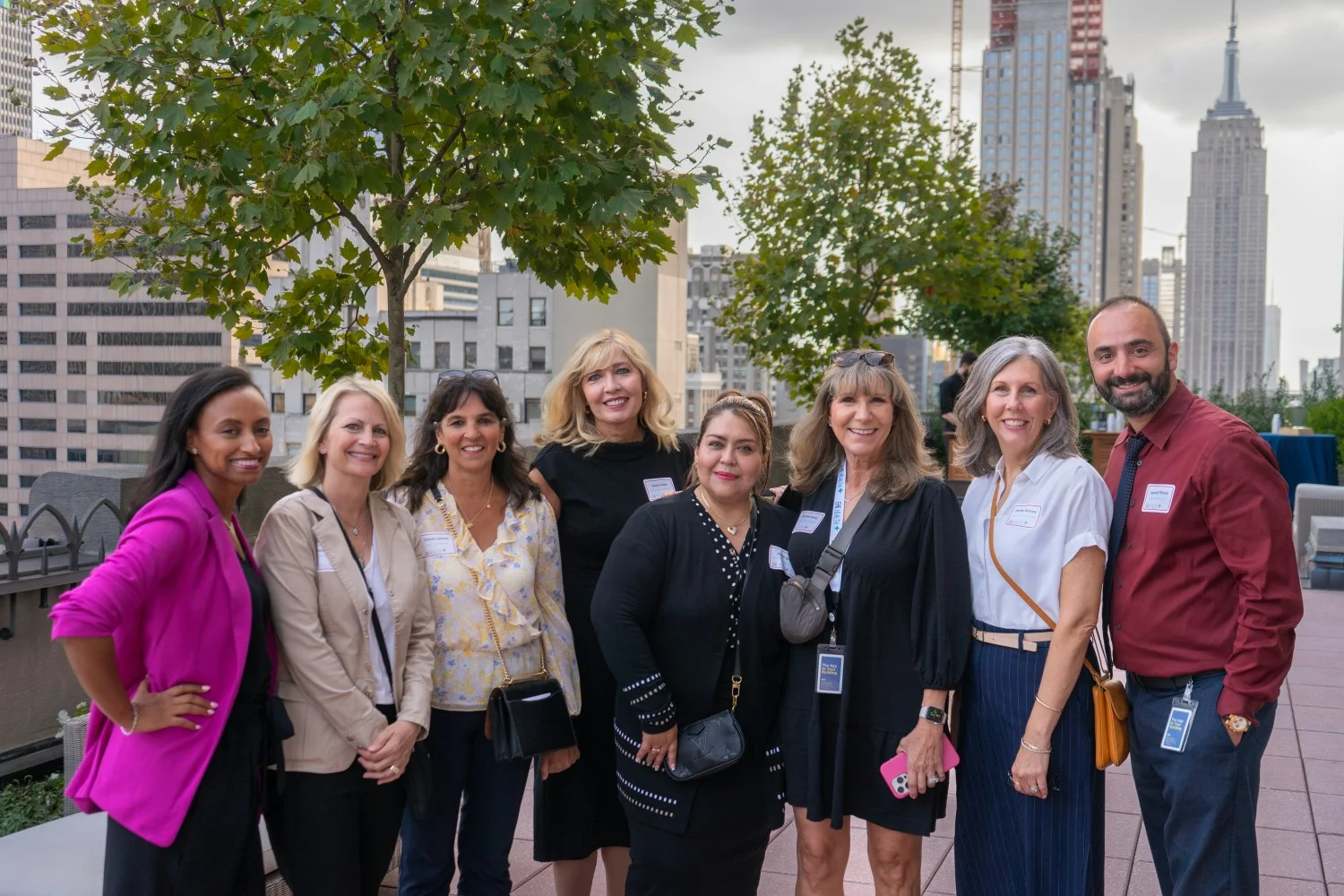 EHE's annual summer party on a rooftop in Rockefeller Center in NYC!