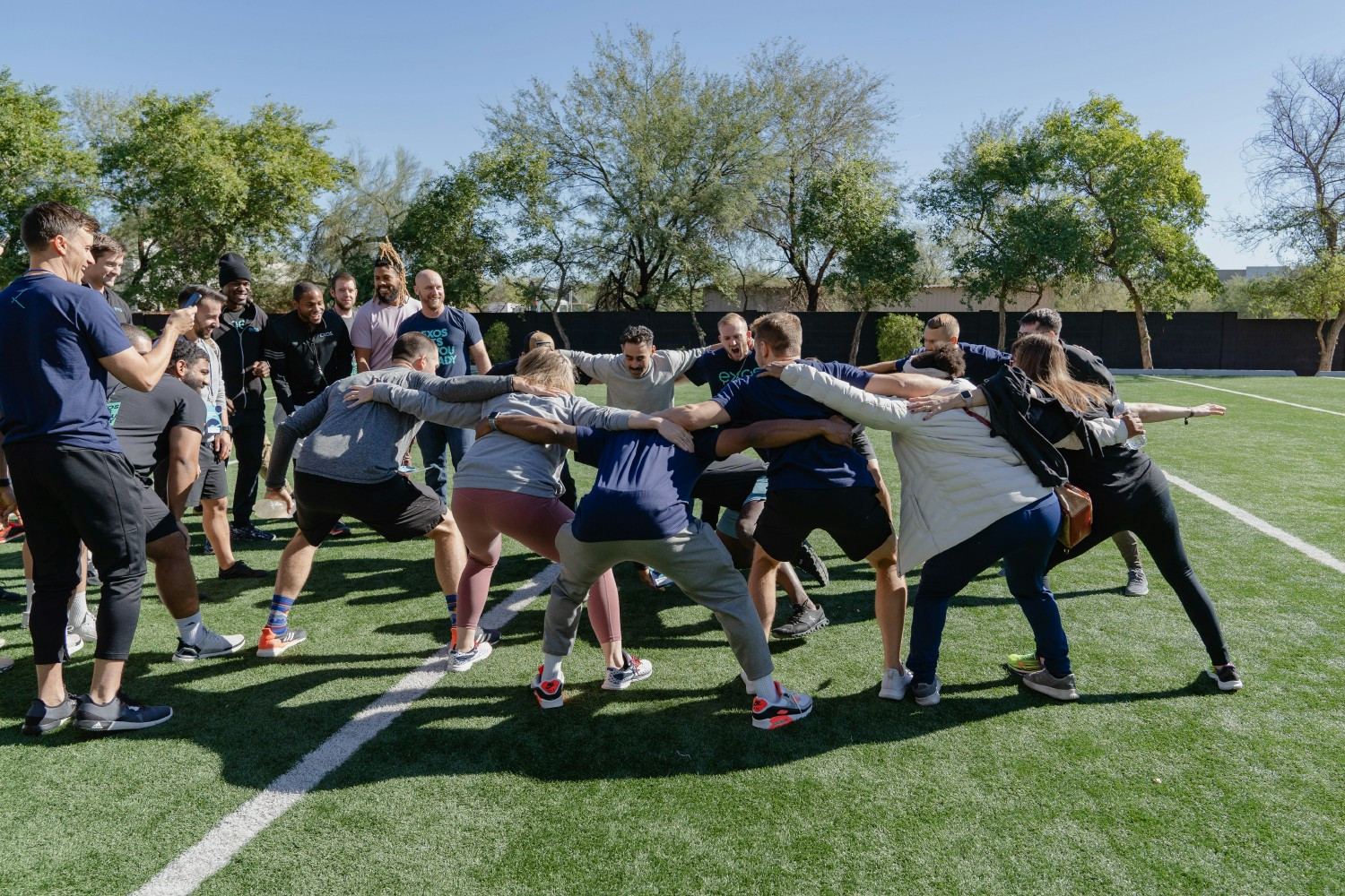 Exos coaches participate at the Continuous Improvement Summit, learning new skills to bring back to their clients.