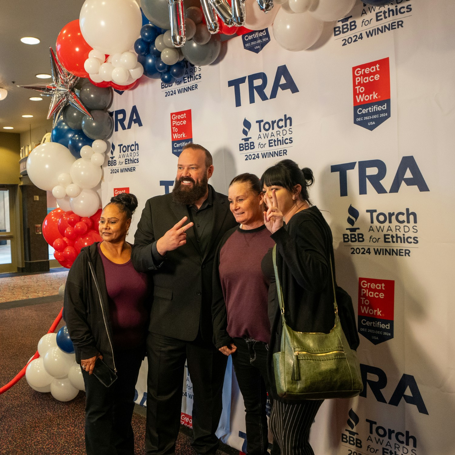 October 2024 Quarterly Meeting celebrating our BBB Torch Awards Winning and being a Great Place To Work