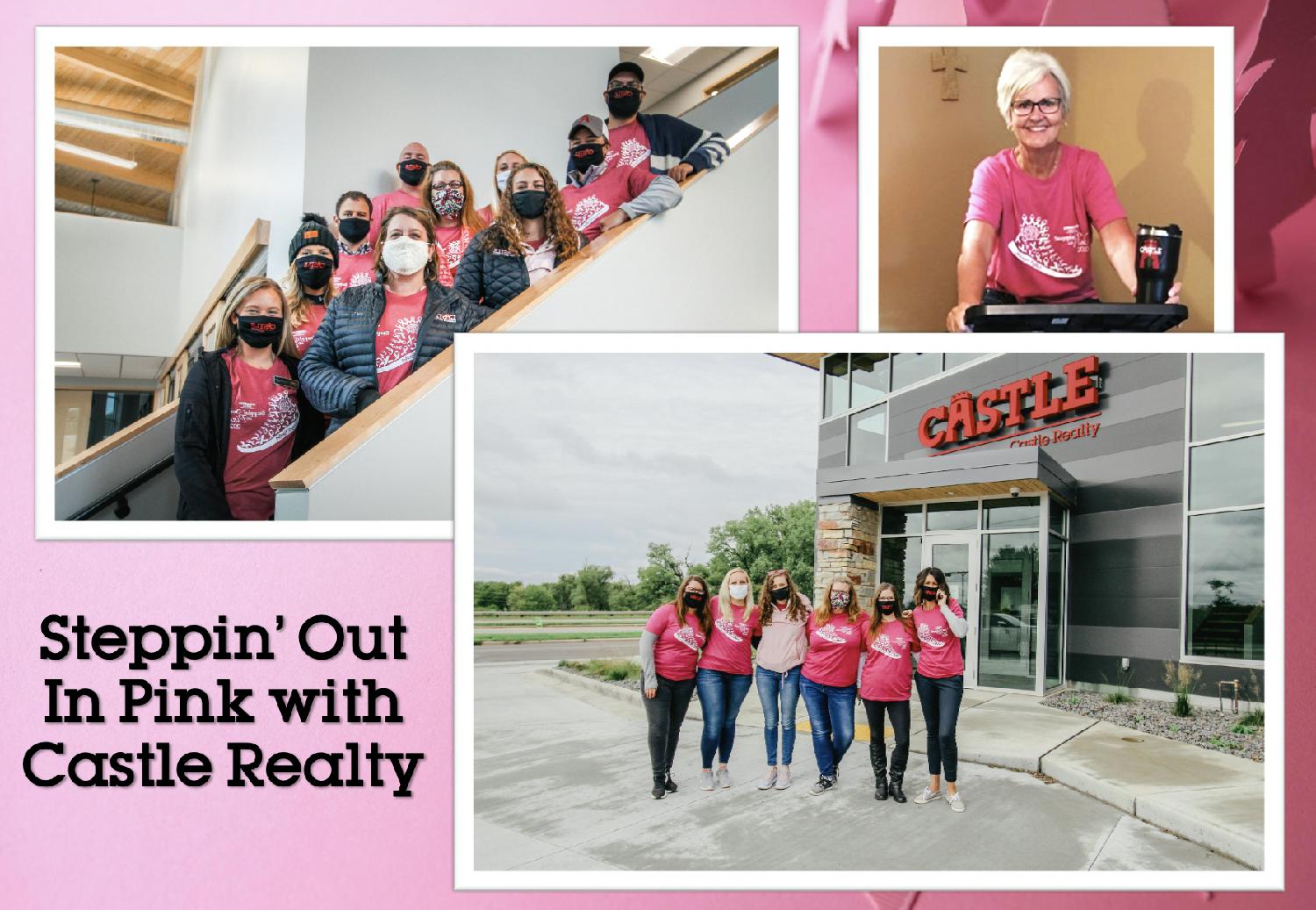 Steppin' Out in Pink with Castle Realty! 