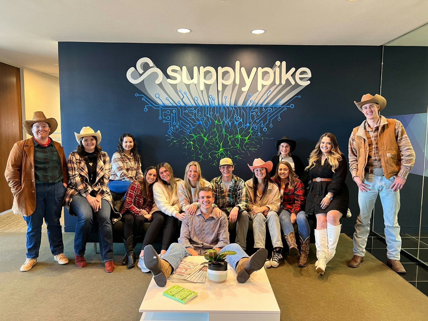 We love a good opportunity for play - Here our Customer Development team dressed up for SupplyPike Spirit Week!