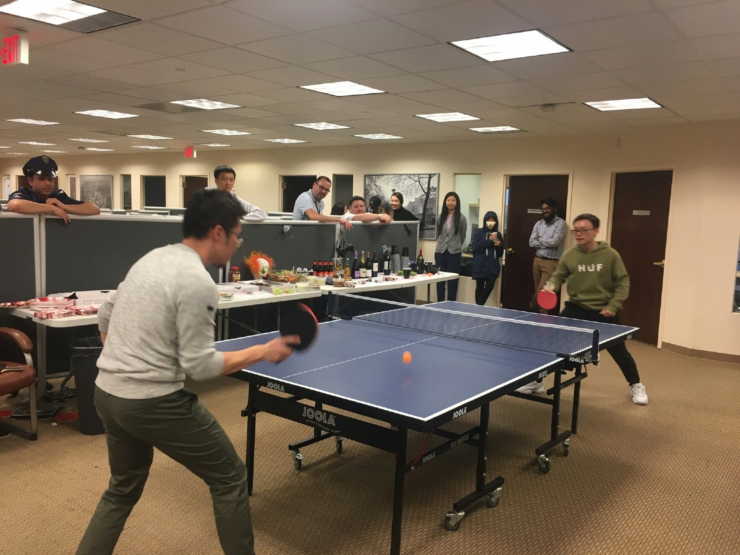 Friendly ping pong tournament!