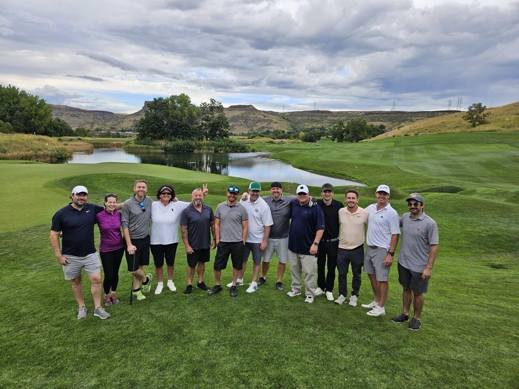 A beautiful day to golf in Colorado