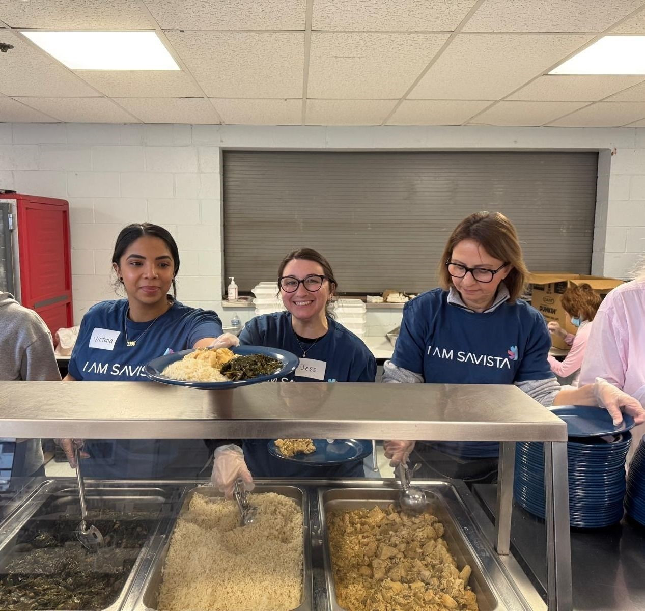 Savista's Clinical Denials team volunteered at Eva's Community Kitchen as a part of our Heart & Soul program.
