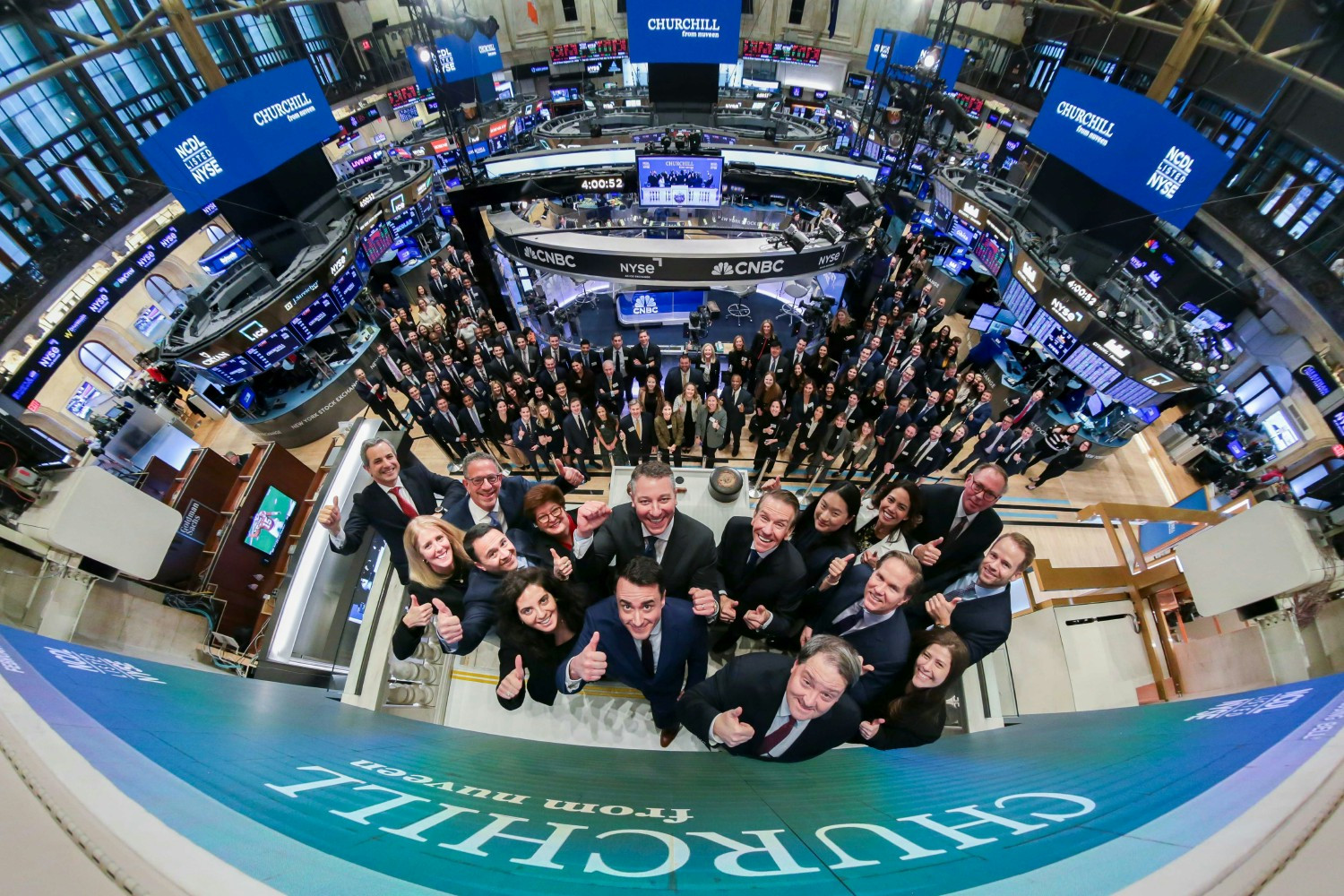 The firm celebrating Nuveen Churchill Direct Lending Corp.'s New York Stock Exchange listing