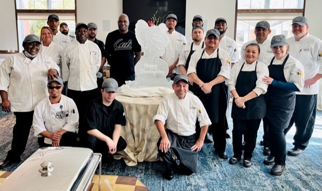 Dining team Thanksgiving Day 2022