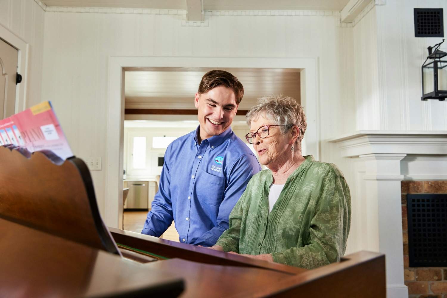 Our caregivers help seniors get back to doing what they love