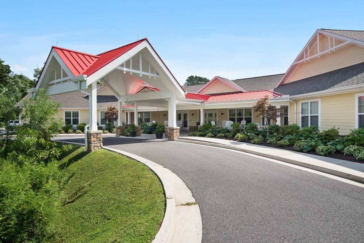 Exterior location of one of our communities, Candlelight Cove. 