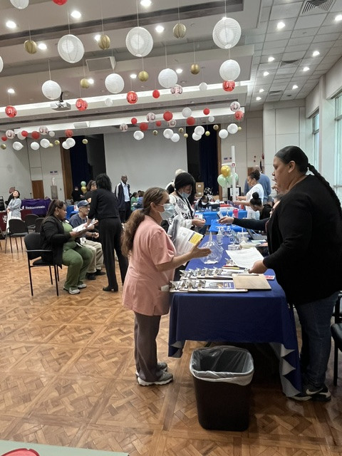 Benefits & Wellness Fair-our vendor partners provided information on Health, Wellness, Retirement Programs with Raffles