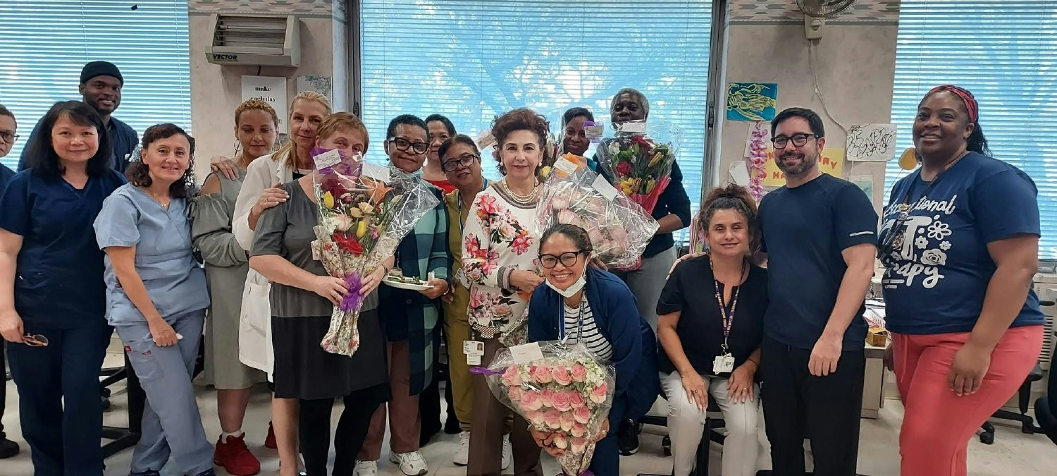 Celebrating Rehab Week with our incredible rehab team, honoring their dedication and care. 