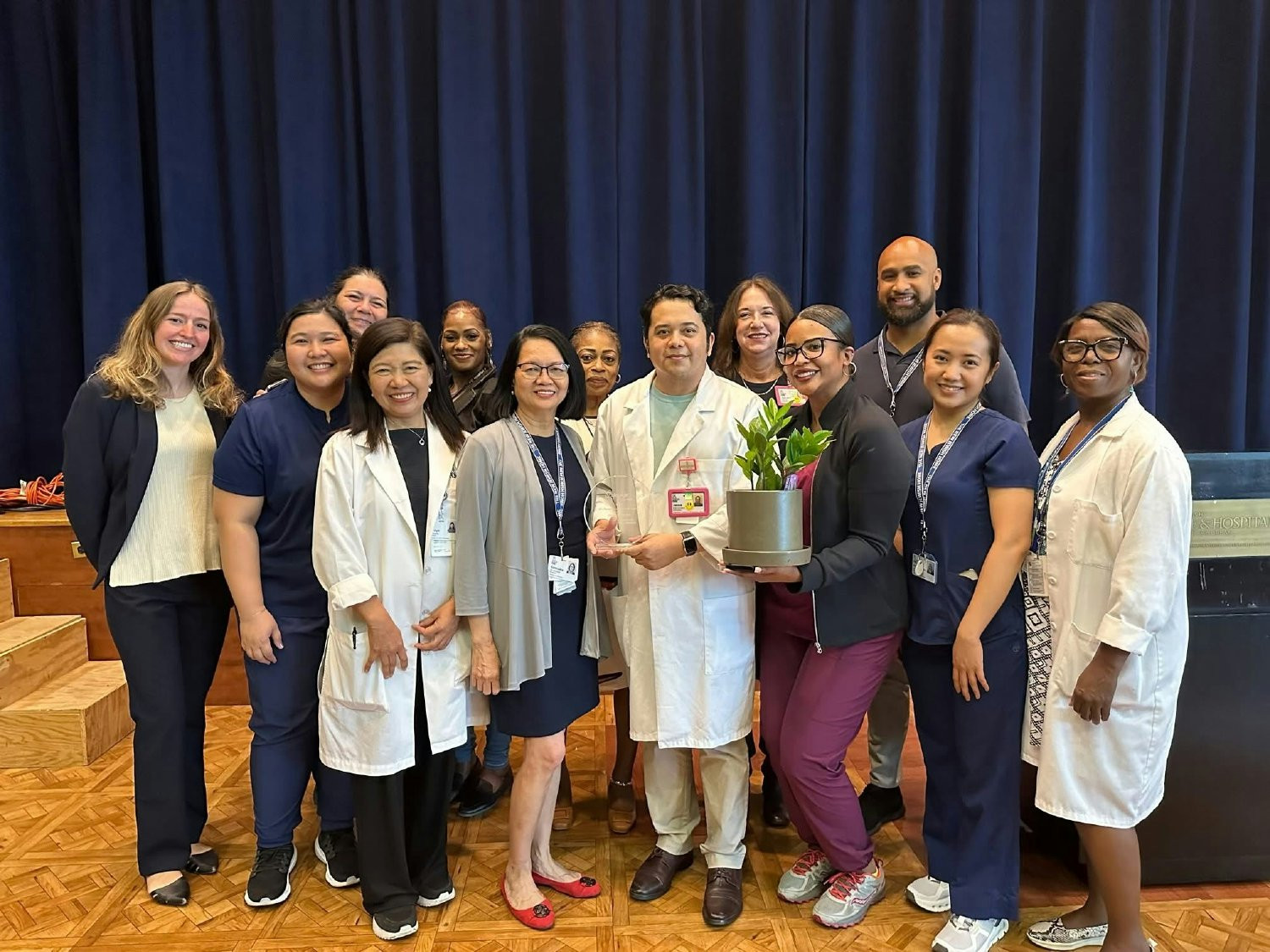Celebrating our Assistant Director of Nursing's award from LeadingAge NY, proudly joined by our amazing nursing team. 