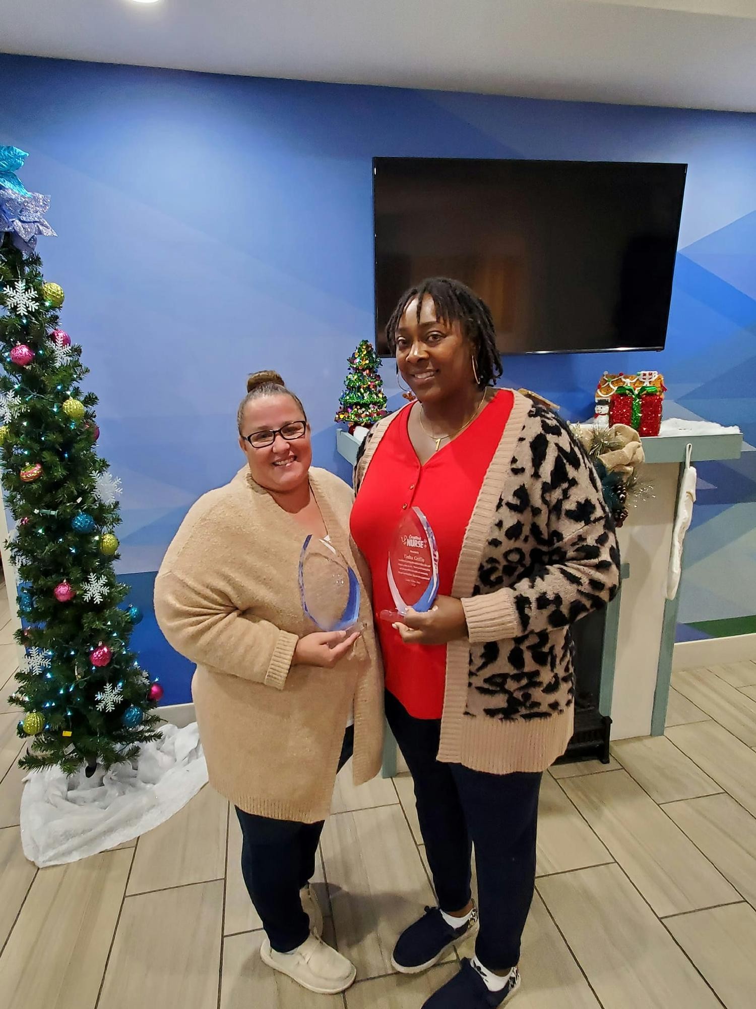 Employees who go above and beyond for our residents.