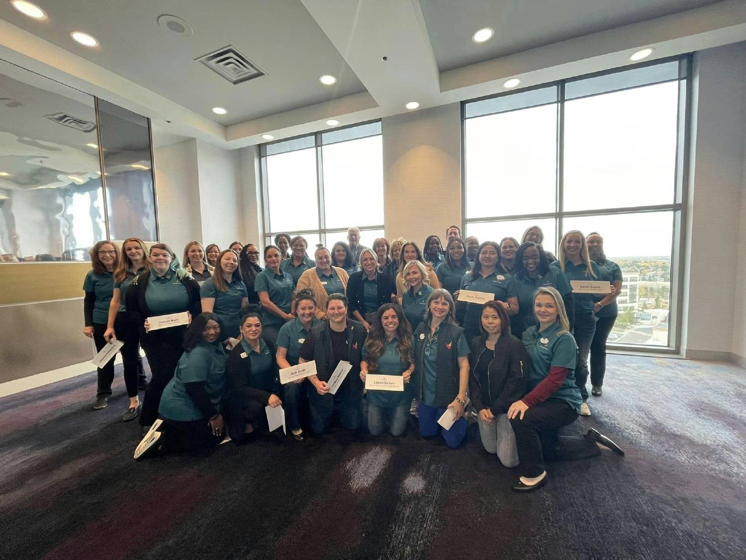 Graduation Ceremony at the first ever Pegasus Senior Living Memory Care Connections Academy! 