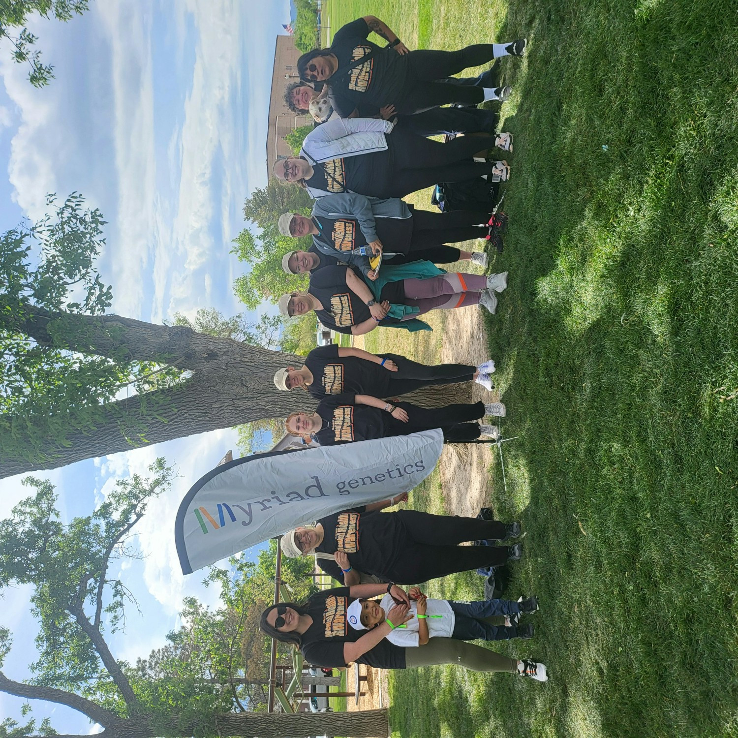 Myriad teammates at the 2025 NAMIWalk in Salt Lake City, Utah