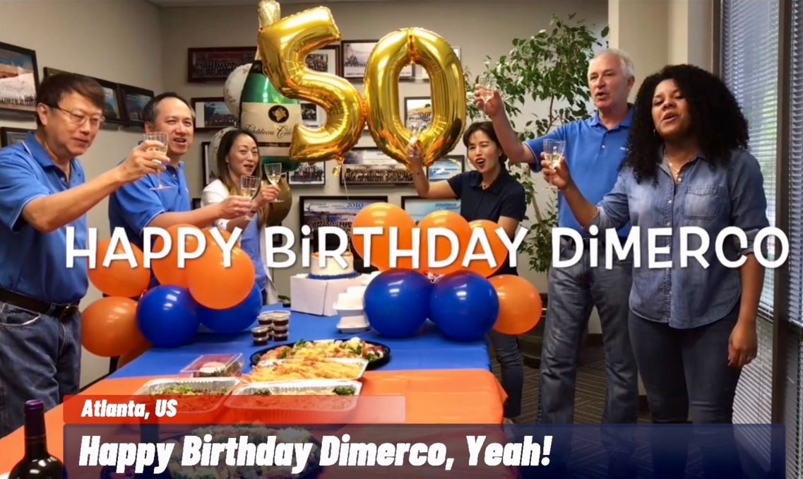 Celebrating Dimerco 50th Anniversary.