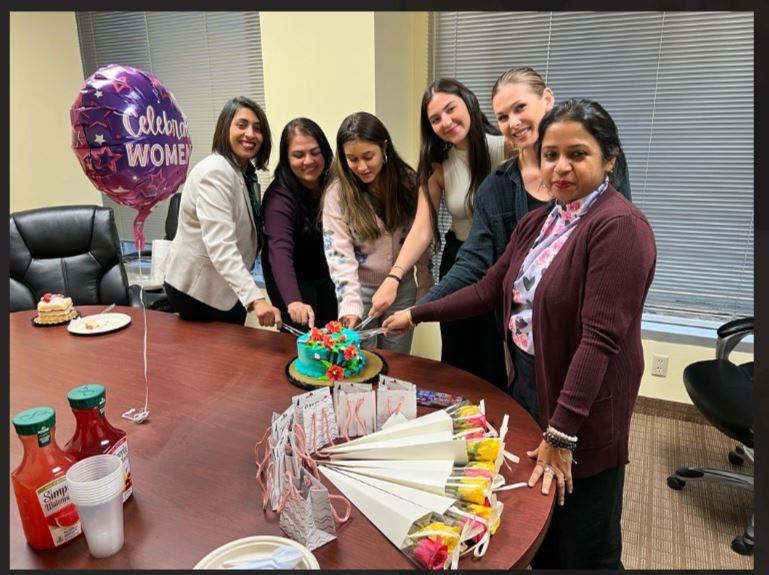 Women Day Celebration at Office