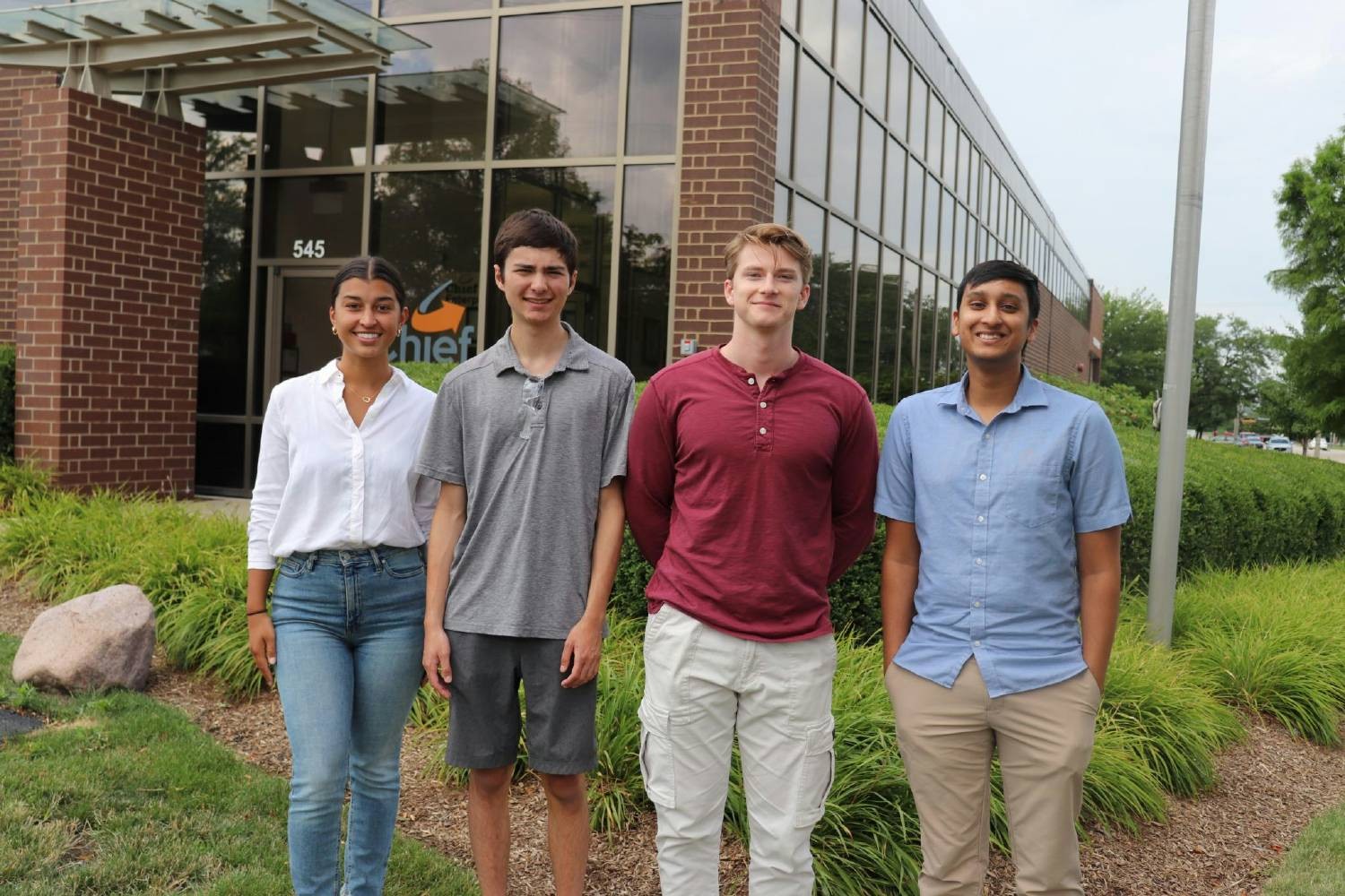 Every year Chief hosts interns in various departments including Engineering, I.T., Operations and Marketing.