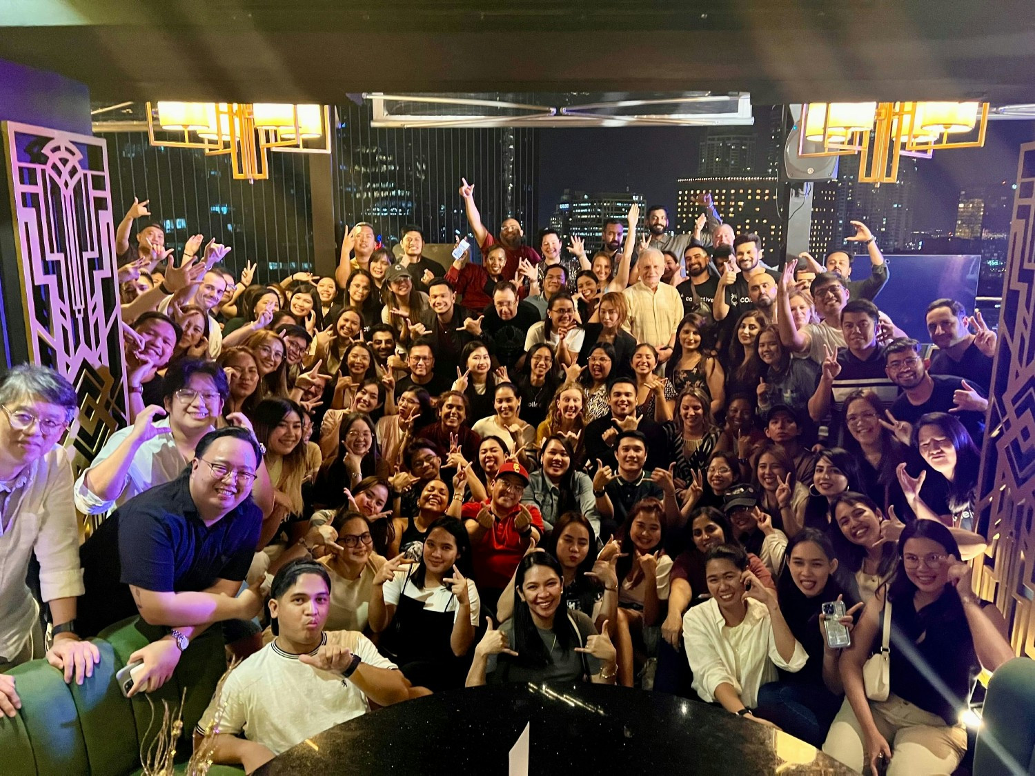 Full company photo after our company dinner to conclude the annual Philippines Summit.
