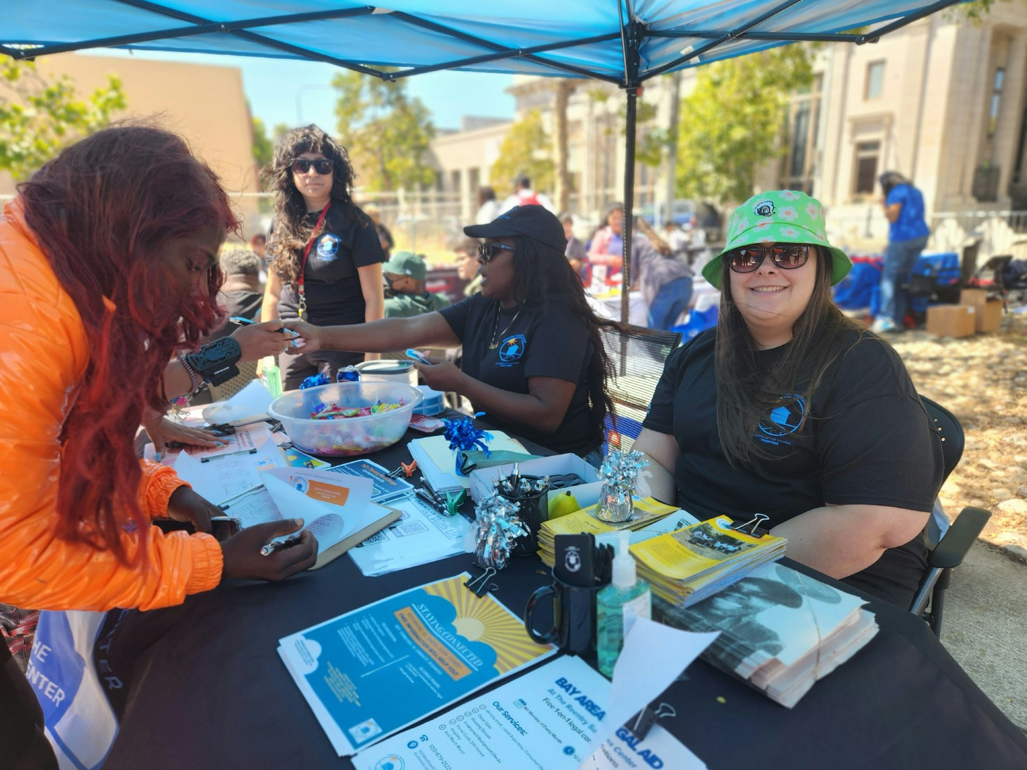 Giving back and connecting with the community. The reward is in the joy we create together. 