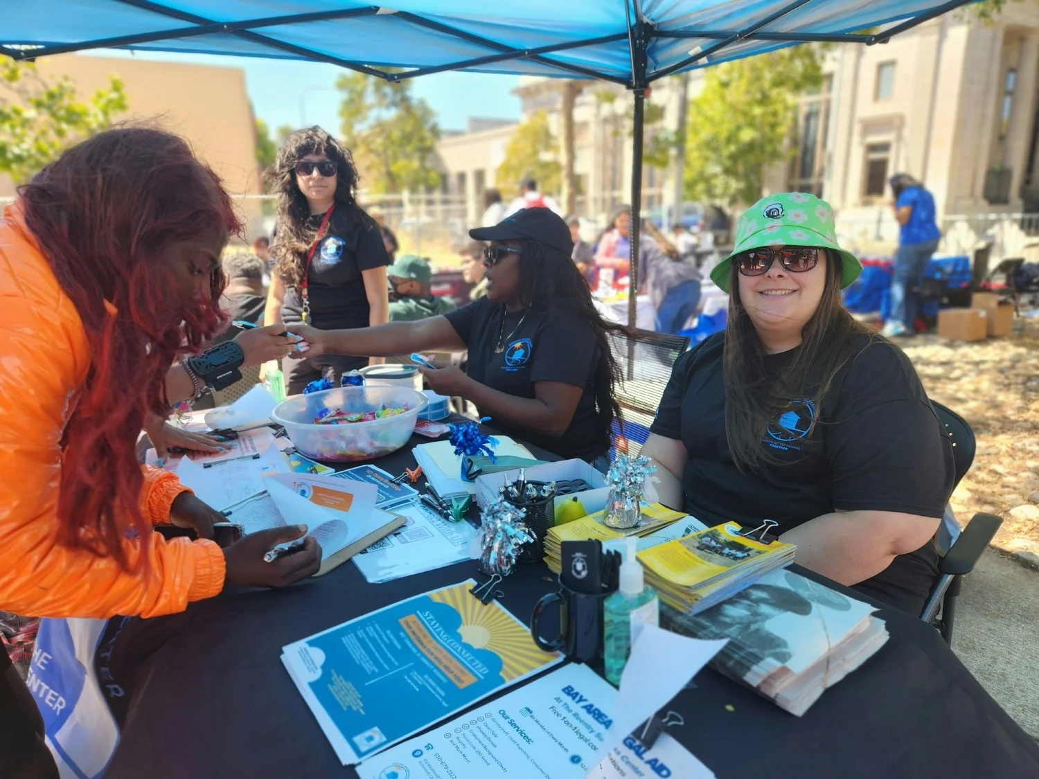 Giving back and connecting with the community. The reward is in the joy we create together. 