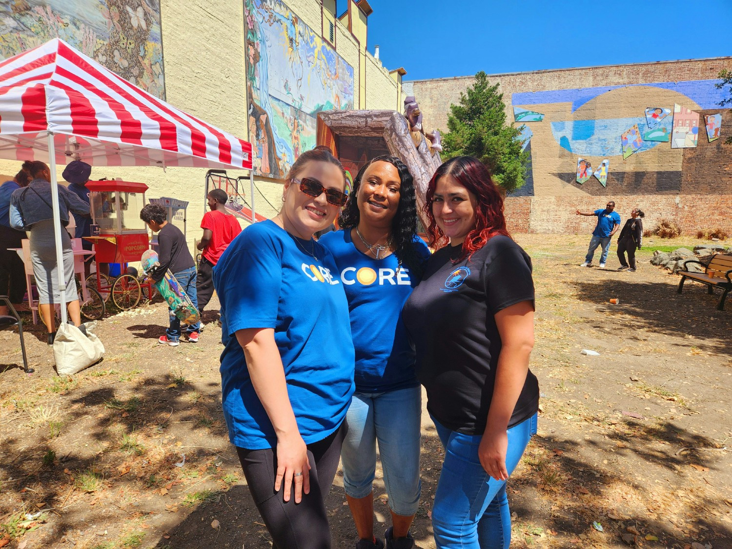 Teamwork making the community's dreams work! 