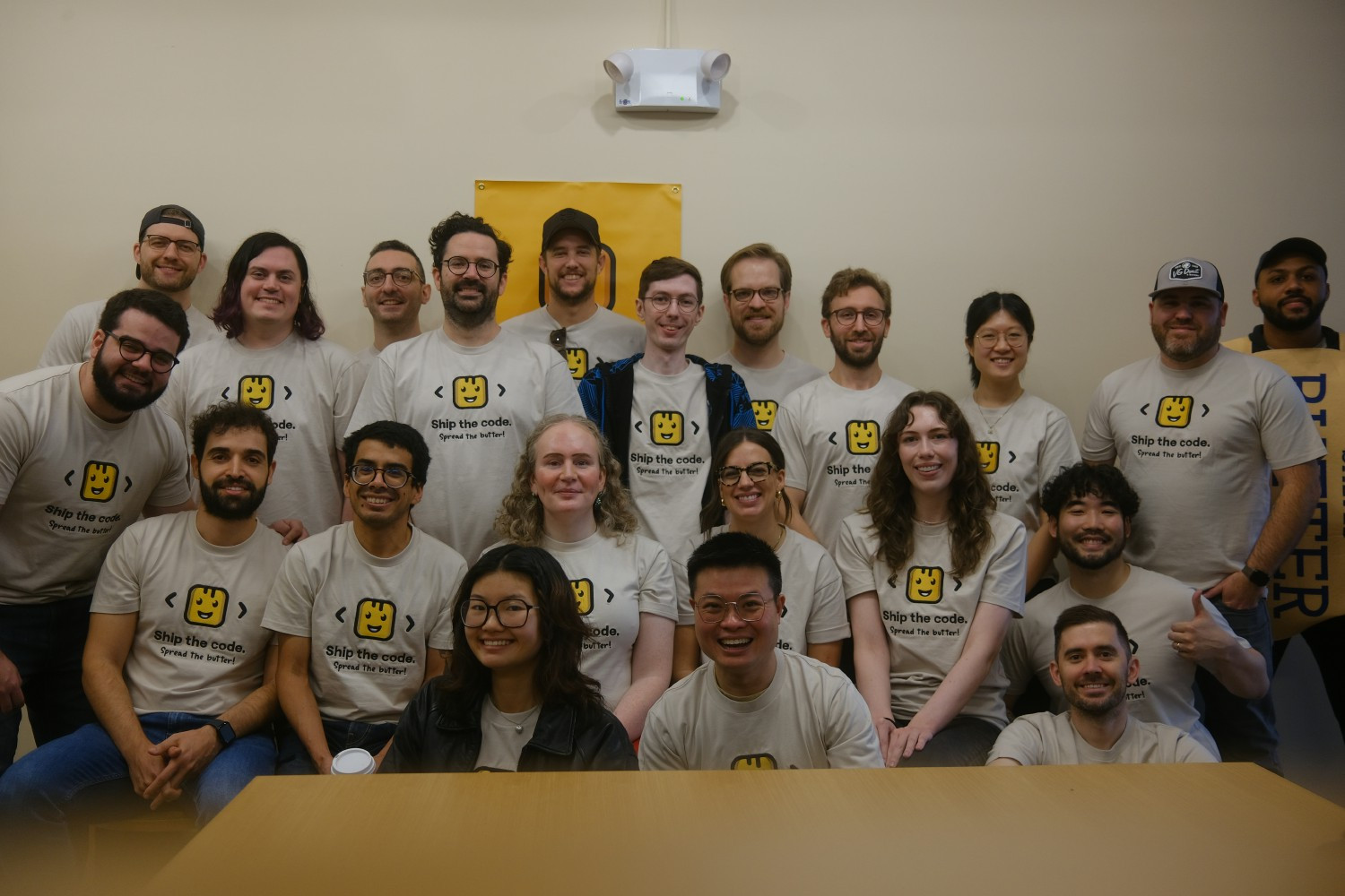 Our Engineering and NY based employee's team at a offsite in 2024