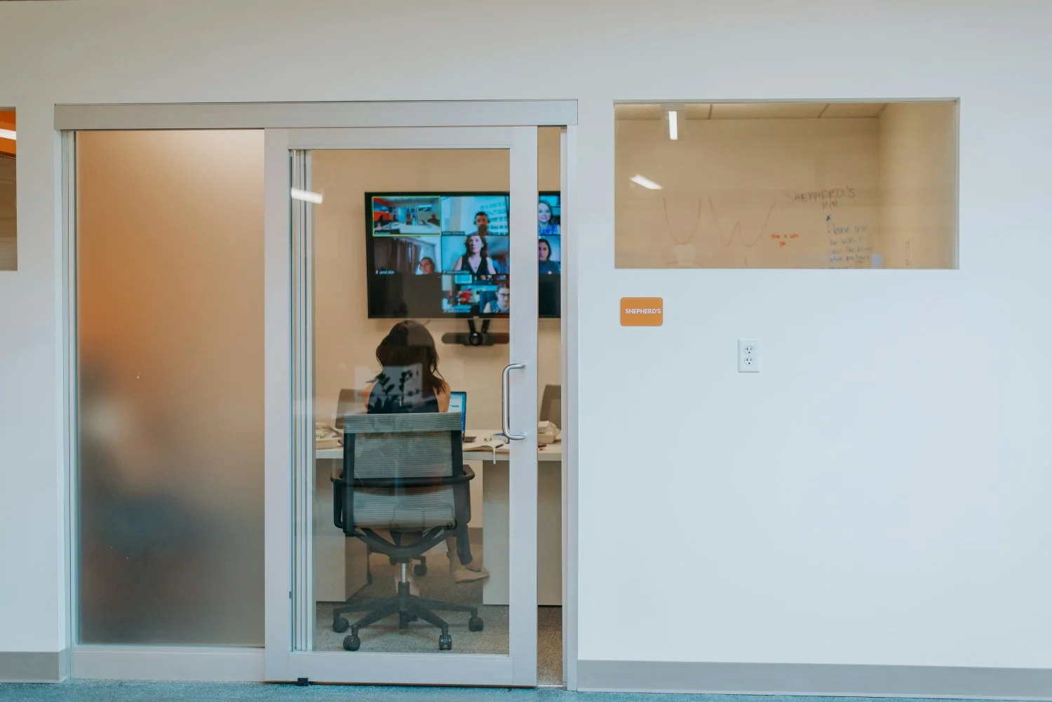 Remote employees can utilize in-office working space when needed in Denver.