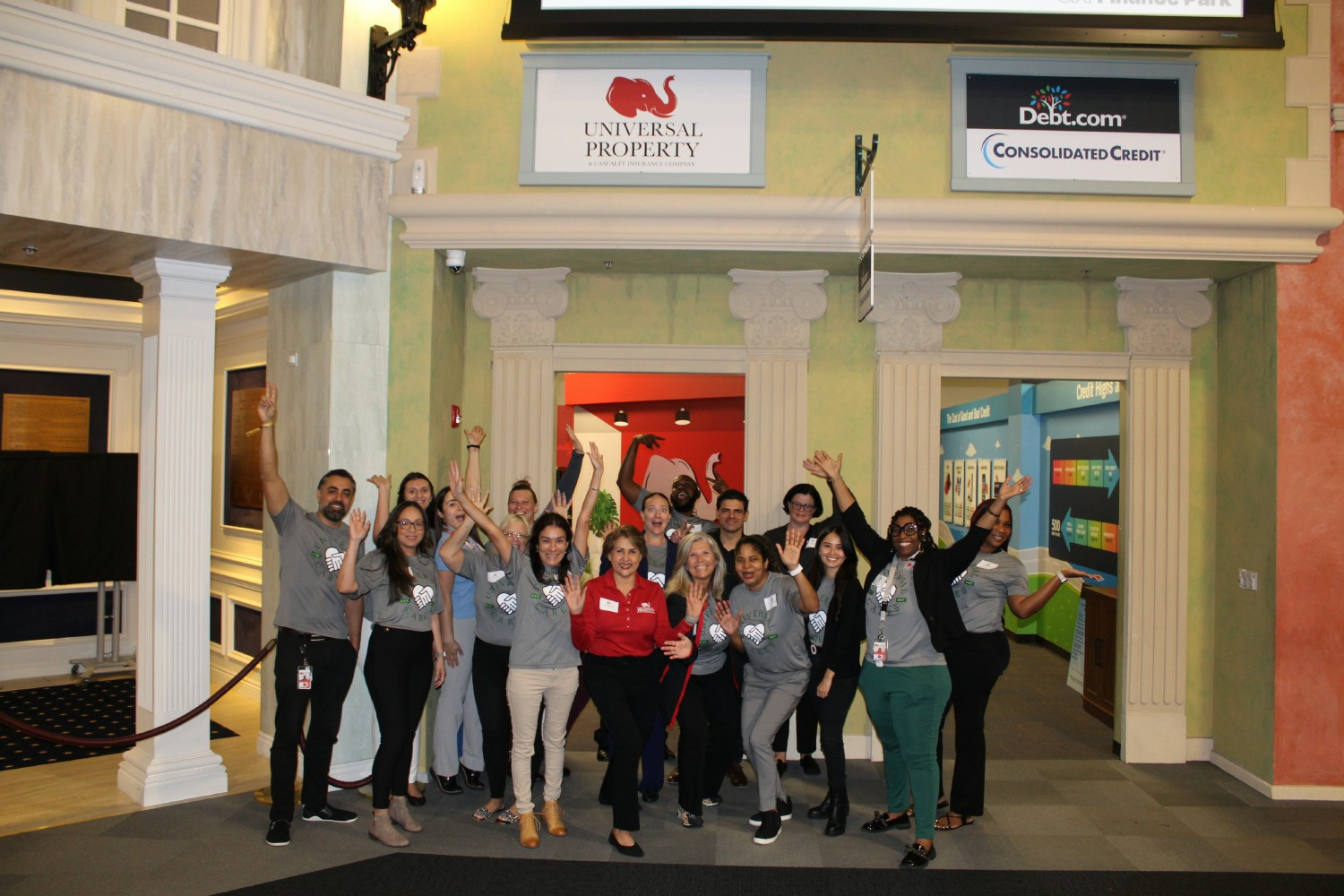 Universal employees use their Volunteer Time Off benefit to assist Junior Achievement in financial literacy.