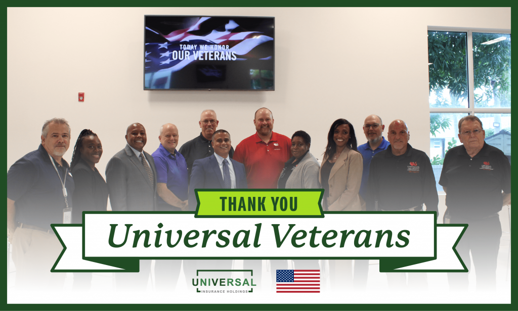 Universal honors its Veterans. 