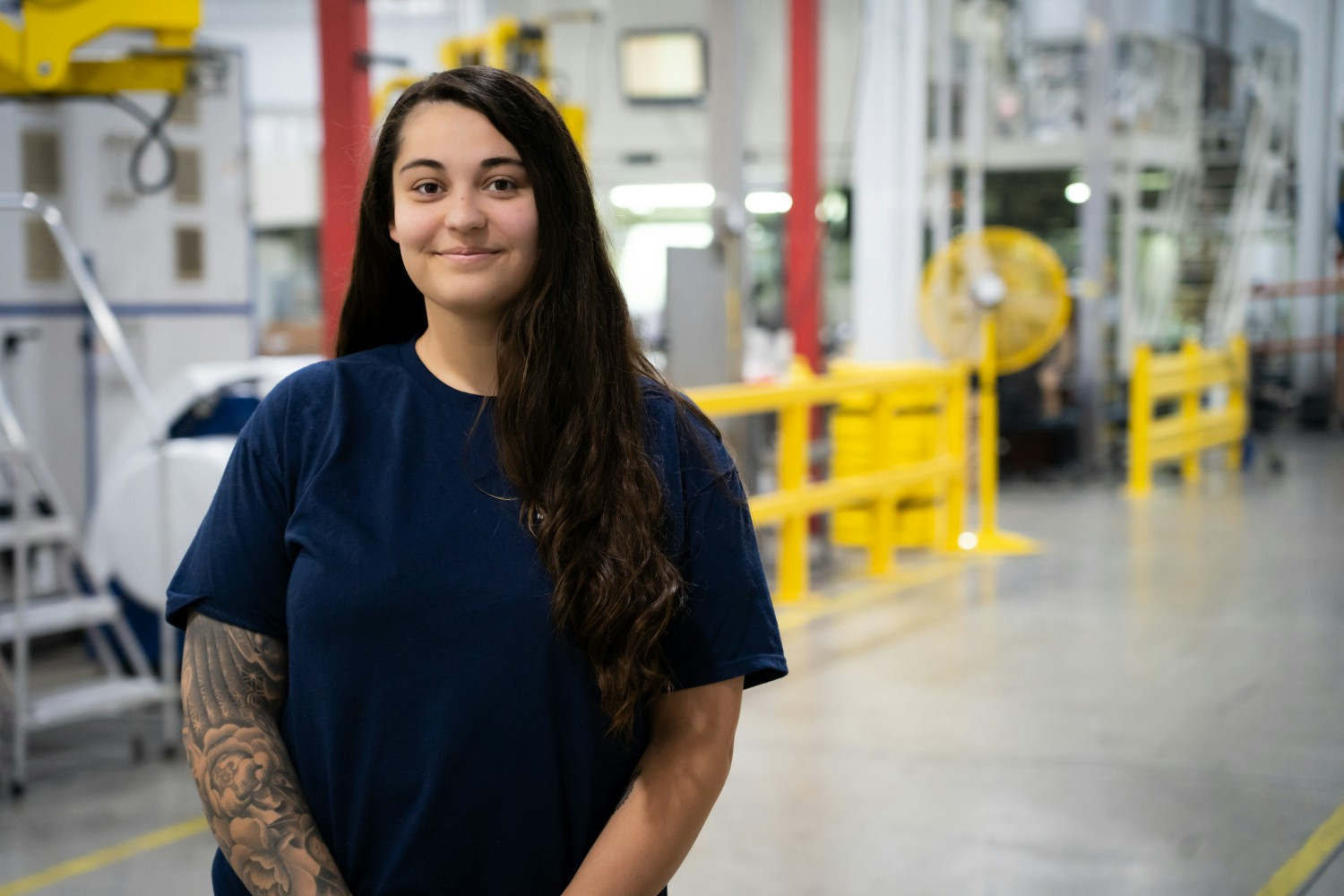 A proud employee-owner on the production floor, bringing skill, dedication and heart to the work we do every day.