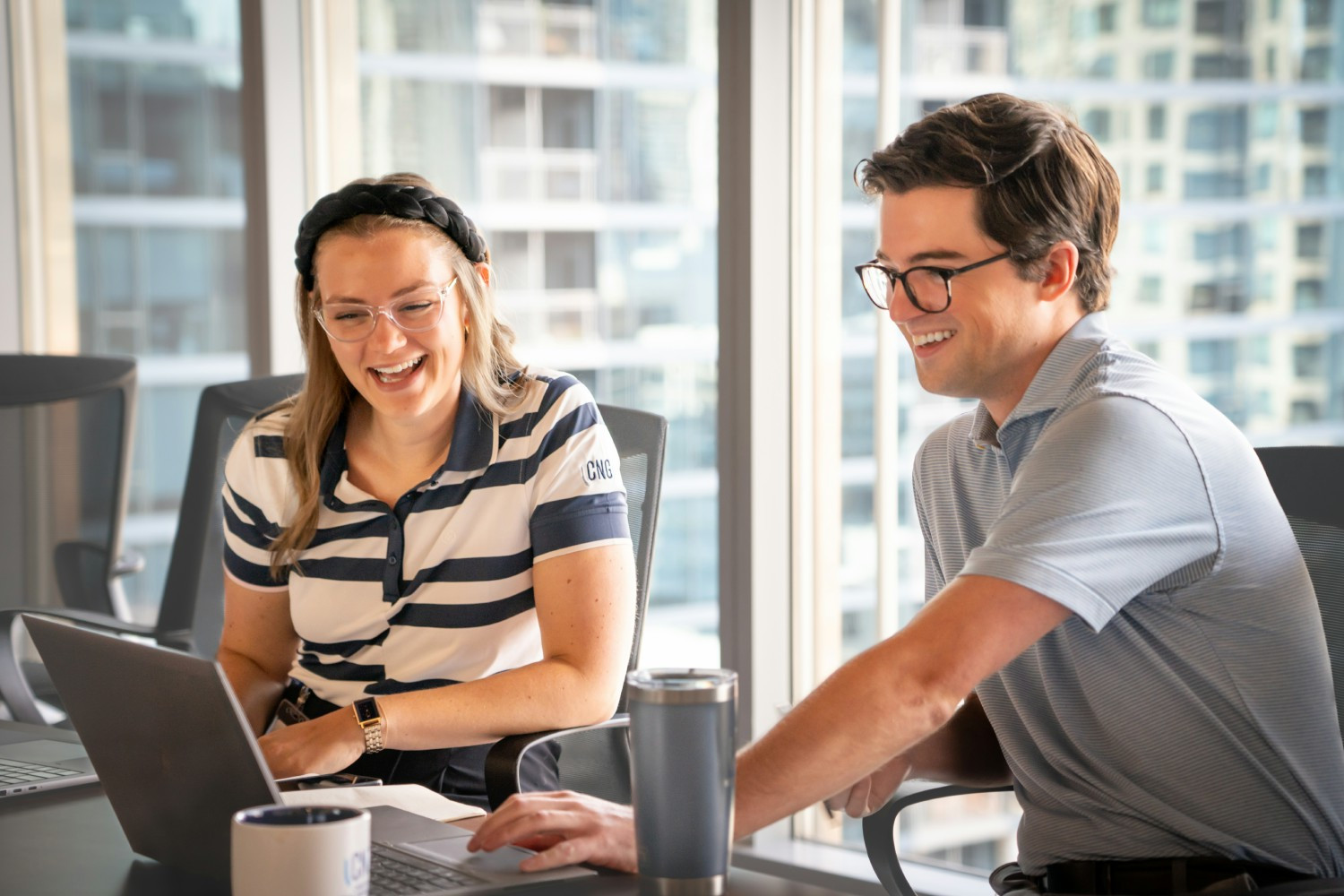 Collaboration comes to life in our offices, where teammates share ideas, solve problems and learn from one another.