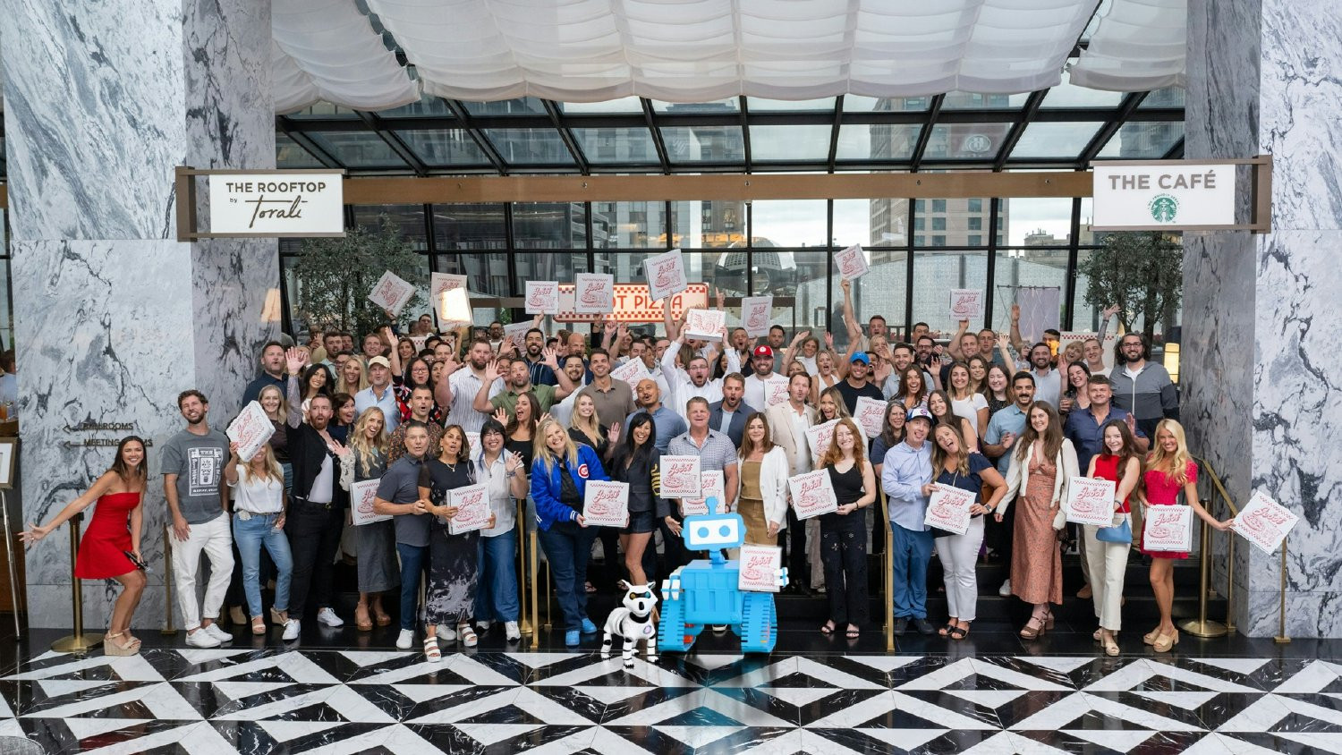 A Chicago pizza-themed event at the Ritz Carlton kicked off Jobot’s Semi-Annual trip, ending with a Cubs game at Wrigley