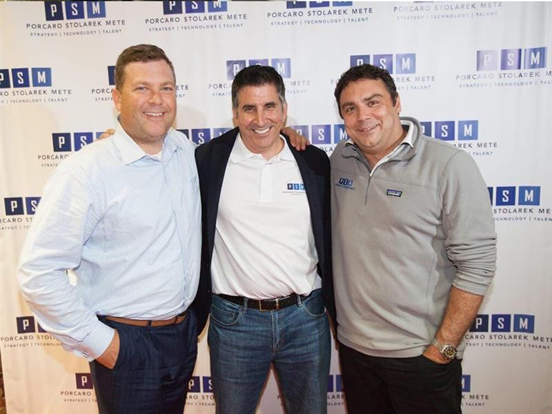The 3 founding Partners: David Stolarek, Daniel Porcaro, and Michael Mete