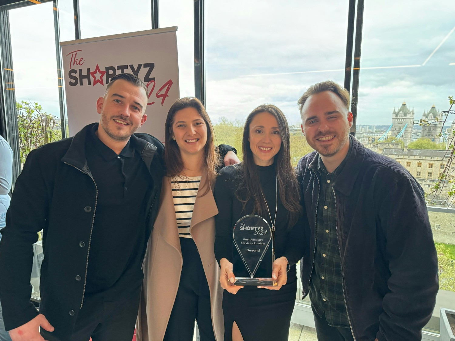 We won a Shortyz Award! Honored to be recognized as the Best Ancillary Services Provider. Thank you to our amazing team!