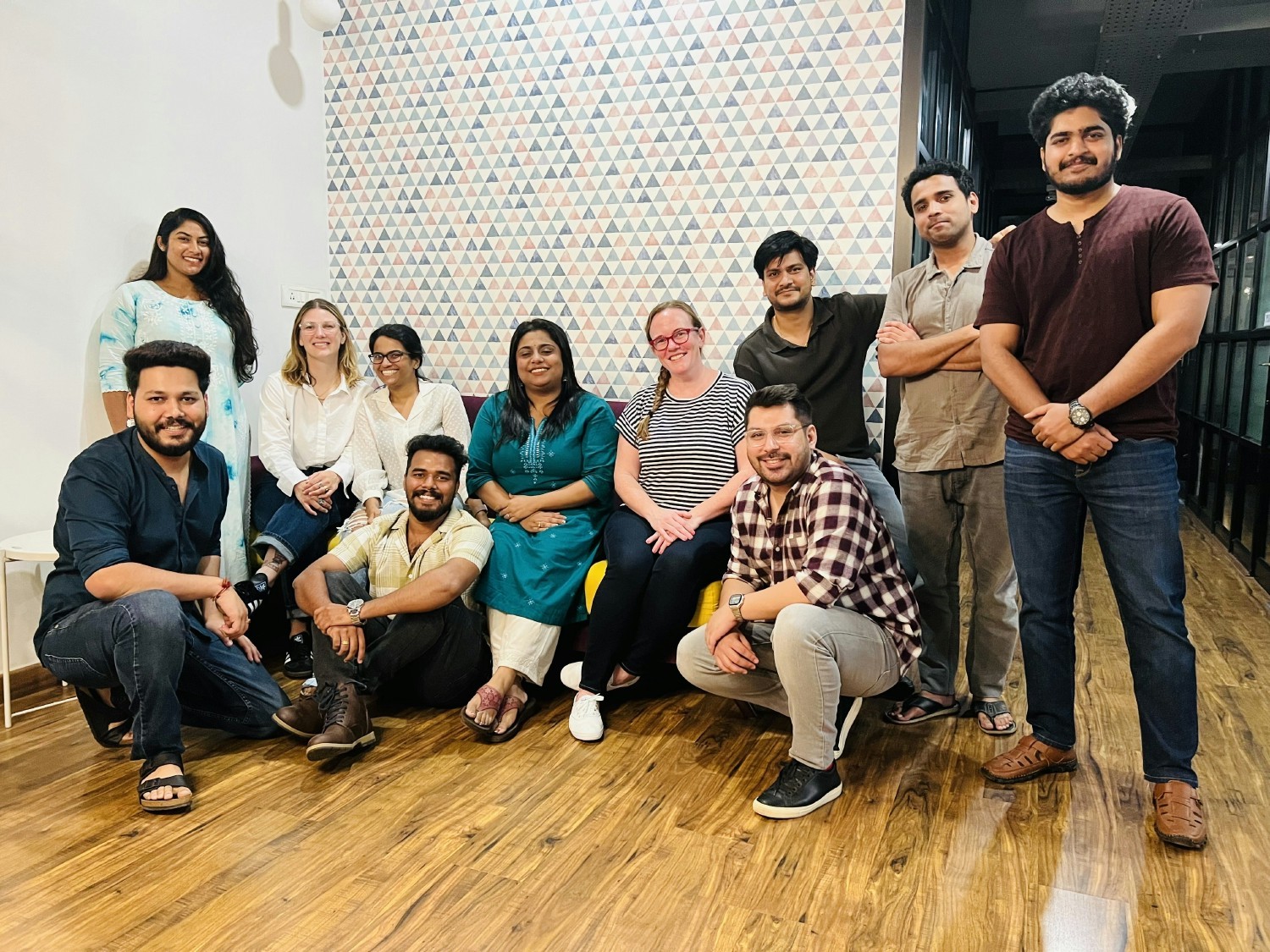 Our first official India team meet up! 