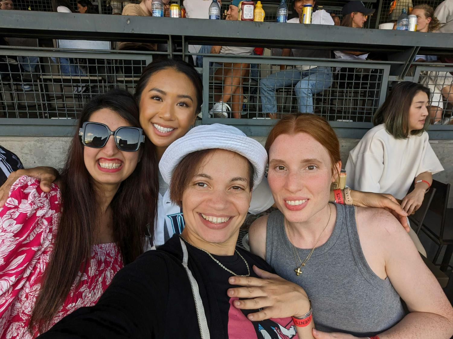 Seattle team day at a baseball game