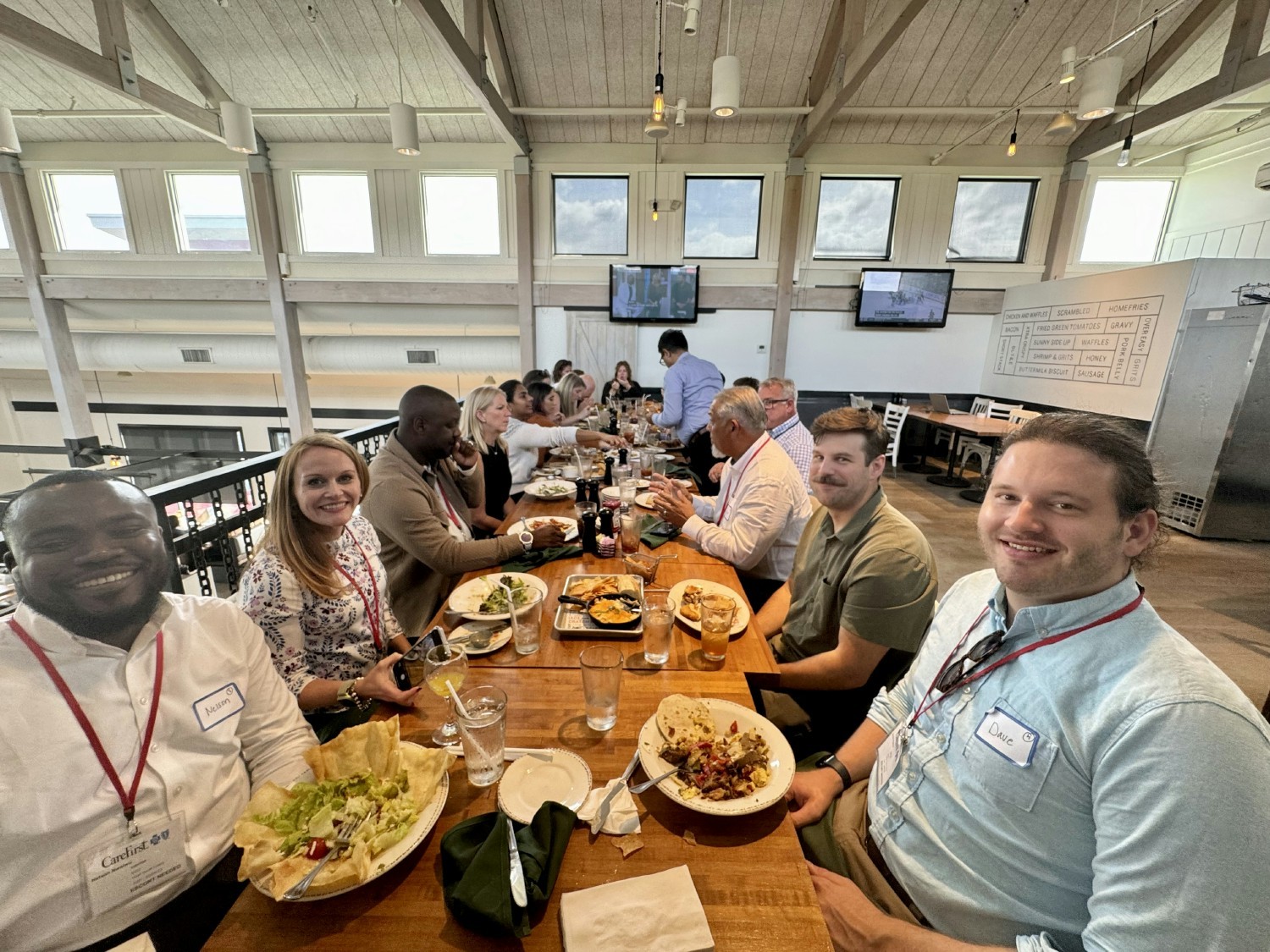 KGO Team members enjoying Happy Hour.