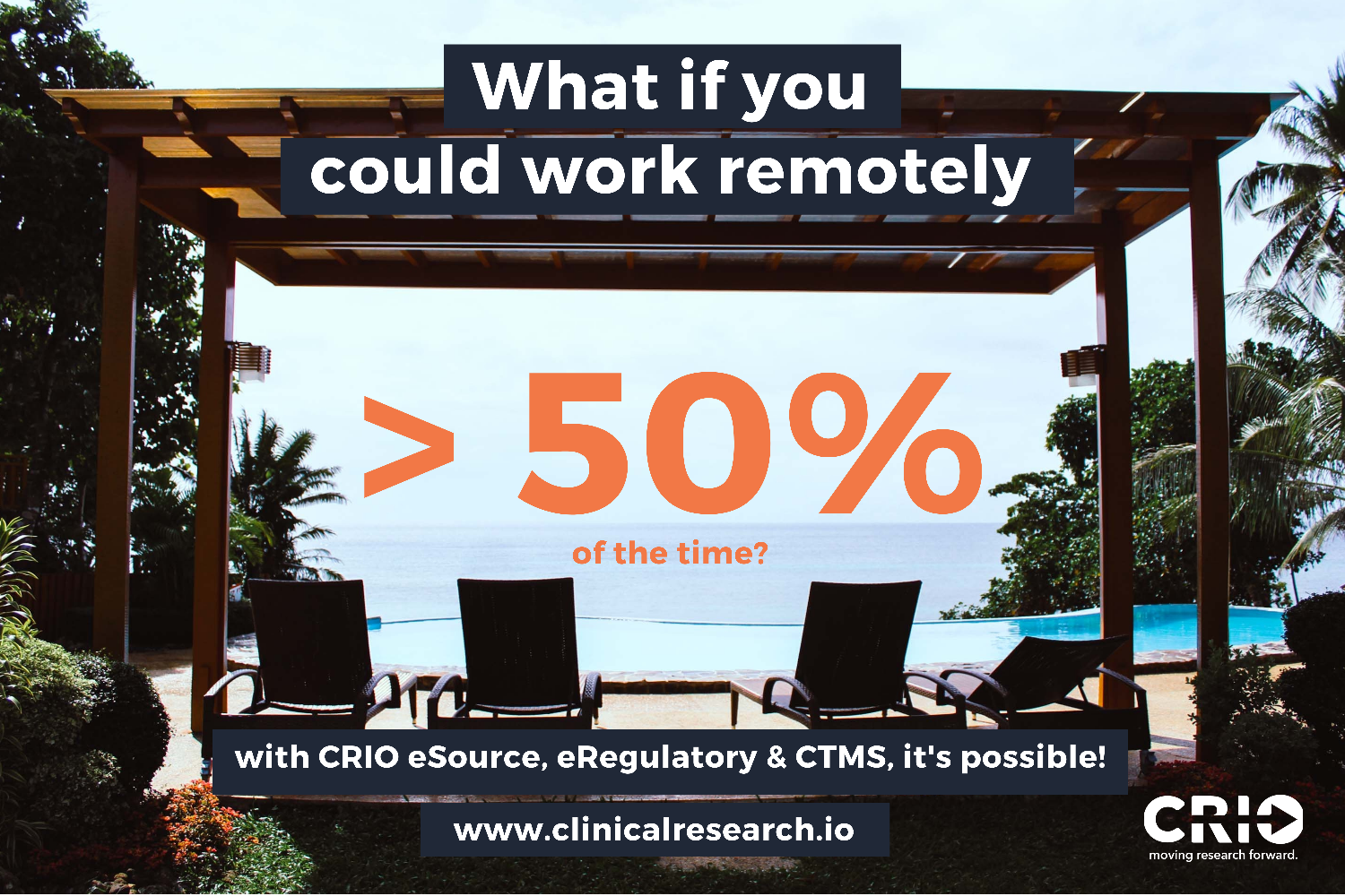 Work remotely, with CRIO.