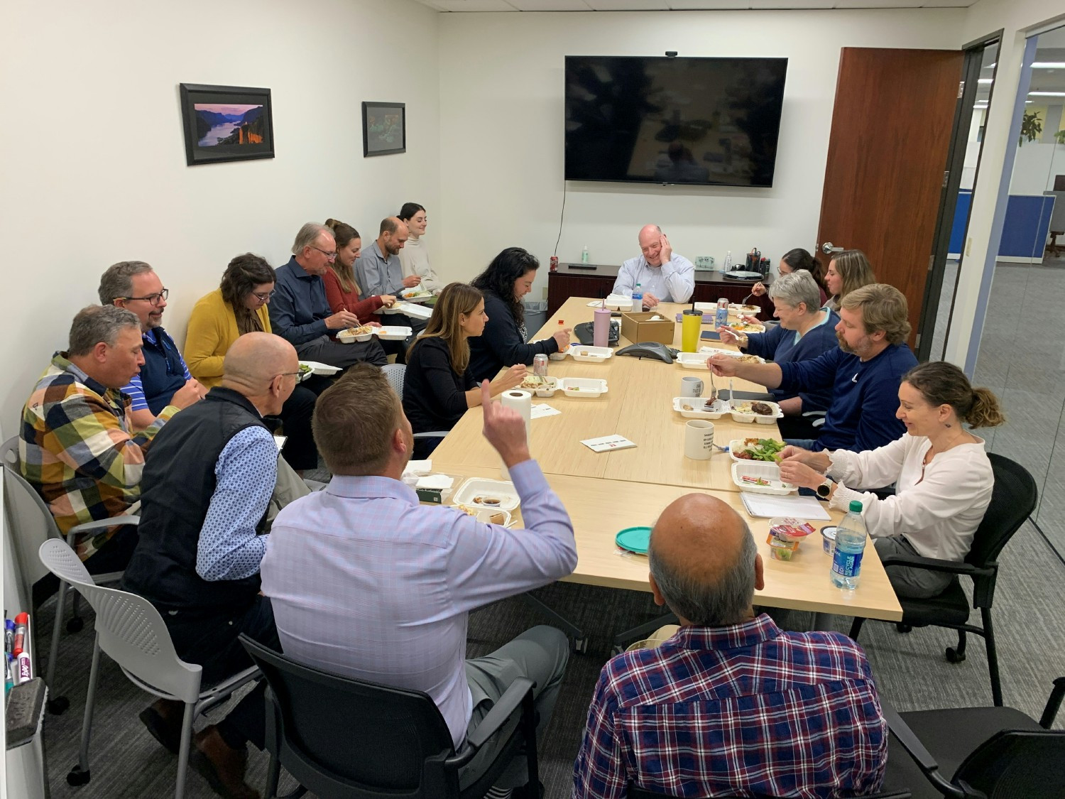 West Yost hosts annual Town Halls at each office, where our teammates can ask questions and share ideas with our CEO 