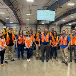 Purchasing and drafting teams were able to take a field trip to The Builders FirstSource Truss plant in Woodland.