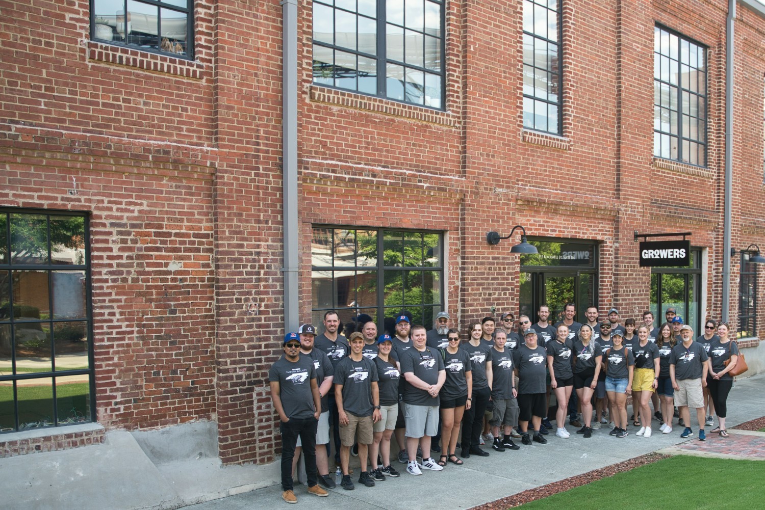 The GROWERS team at the HQ office in Durham, NC